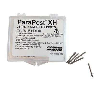 ParaPost XH P88-4/4.5/5/5.5 Titanium post, 10 Pk