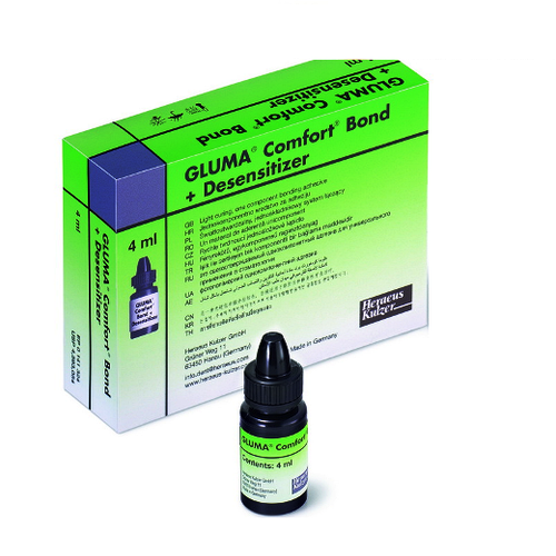 Kulzer Gluma Comfort Bond & Desensitizer Total-Etch Adhesive, Single Pack, 4 ml, 1/Pk