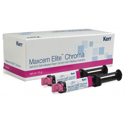 Kerr Maxcem Elite Chroma Refill Pack - 2 Syringes