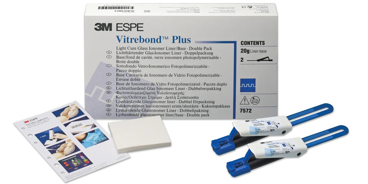 3M Vitrebond Plus Clicker Dispenser Double Pack