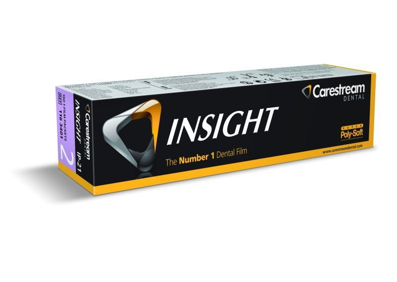 Kodak Carestream Insight #2 IP-21 Film - Periapical X-Ray film