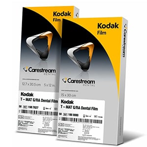 Kodak Carestream Film T-MAT G/RA TMG-15 15cm x 30cm 50/box