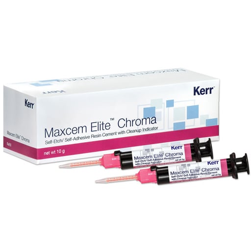 Kerr Maxcem Elite Chroma Refill Pack - 2 Syringes